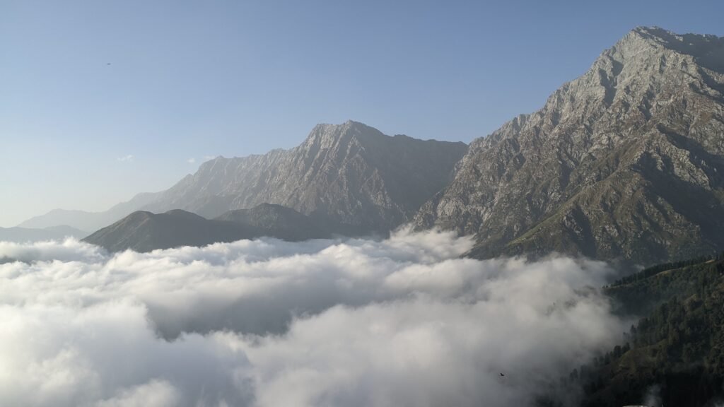 Above the cloud view from Adani Himani Chamunda top