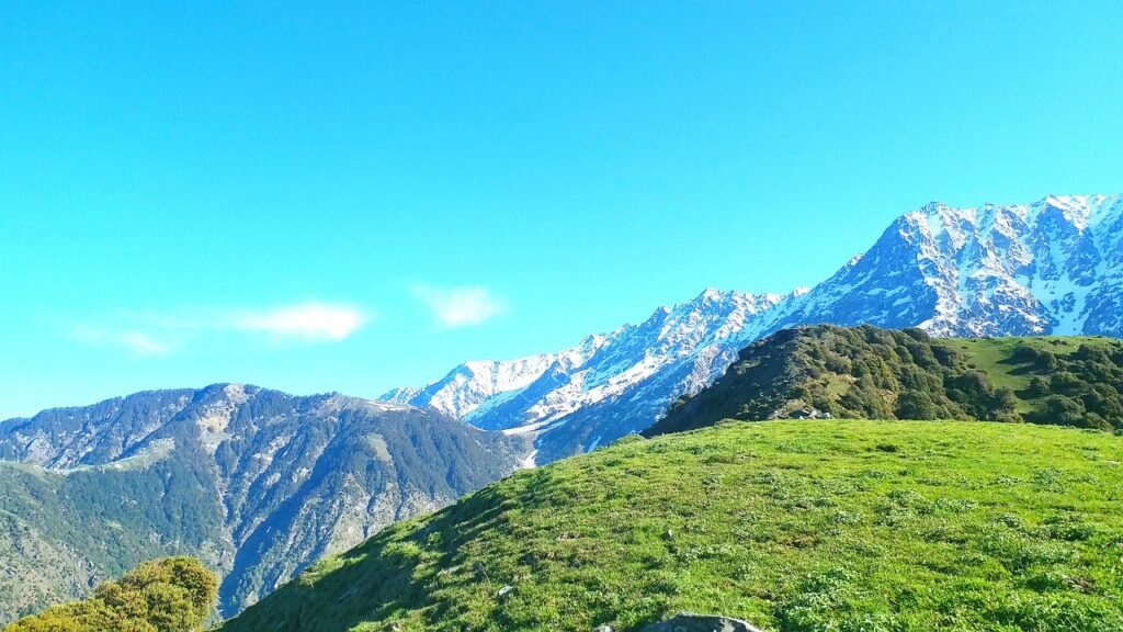 Dhauladhar range of Dharamshala